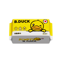 將圖片載入圖庫檢視器 B.DUCK 綿柔巾B.Duck 200系列甄選潔面柔巾60P(HM-0103) 1包