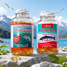 將圖片載入圖庫檢視器 Holiday Gift Set 節日限定套裝 阿拉斯加魚油.大送細套裝 1 set