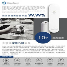 將圖片載入圖庫檢視器 Clean Trust Clean TrustUVC紫外光手提殺菌燈 1pc