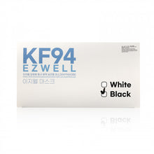 將圖片載入圖庫檢視器 EZWELL KF94 四層防護3D立體口罩 (黑色) 50pcs/盒
