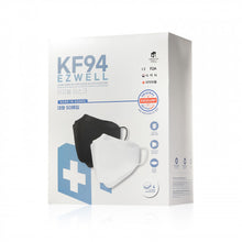 將圖片載入圖庫檢視器 EZWELL KF94 四層防護3D立體口罩 (白色) 50pcs/盒
