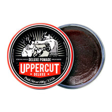 將圖片載入圖庫檢視器 Uppercut Deluxe Hair Pomade Strong Hold High Shine 100g