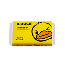 將圖片載入圖庫檢視器 B.DUCK B.Duck 保濕面巾紙130系列40抽x10單包(BB-0004-100) 1包
