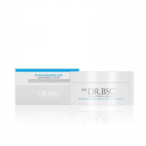 DR.BSC 【★水解蠶絲】8倍蠶絲玻尿酸潤滑保濕面霜 50ml