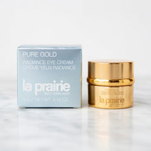 將圖片載入圖庫檢視器 la prairie 蓓莉 純金亮膚修護黄金眼霜（小樣） 3ml
