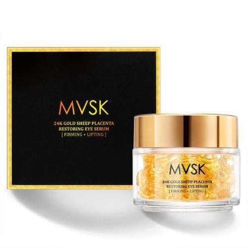 MVSK 【好評如潮!】24K金羊胎素再生眼部時空膠囊 72pcs