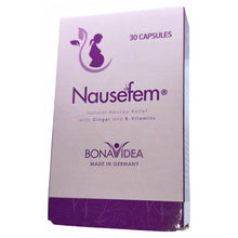 將圖片載入圖庫檢視器 Nausefem 樂思芬 Nausefem® 樂思芬天然孕吐緩和劑 30粒
