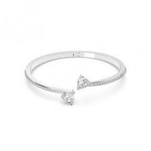 將圖片載入圖庫檢視器 Swarovski 施華洛世奇 SWAROVSKI施華洛世奇 Mesmera 手鐲心形白色鍍銠手鍊 5535354 S 1pc
