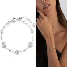 將圖片載入圖庫檢視器 Swarovski 施華洛世奇 SWAROVSKI施華洛世奇圓形切割琥珀手鍊5696079 1pc
