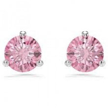 將圖片載入圖庫檢視器 Swarovski 施華洛世奇 SWAROVSKI施華洛世奇 Solitaire 圓形切割彩色耳環 5717577 粉紅色 1對
