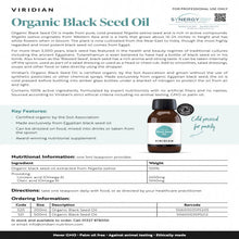 將圖片載入圖庫檢視器 Viridian 有機黑籽油 1 bottle
