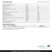 將圖片載入圖庫檢視器 Viridian 女性必需綜合維生素 植物膠囊 1 bottle
