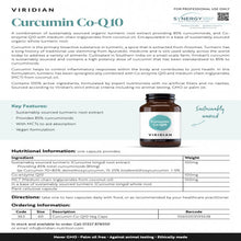 將圖片載入圖庫檢視器 Viridian 姜黄素辅酶Q10 植物胶囊 1 bottle
