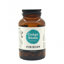 將圖片載入圖庫檢視器 Viridian 銀杏葉提取物 65毫克 植物膠囊 1 bottle
