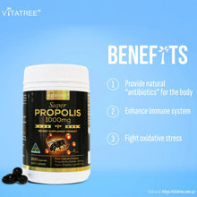 將圖片載入圖庫檢視器 Vitatree 超級蜂膠1000mg (200粒) 1pc
