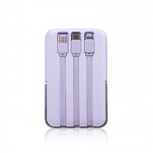 將圖片載入圖庫檢視器 長河 W026-     苹果磁吸10000mah带支架 (紫色) 1pc
