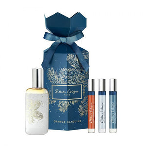 ATELIER COLOGNE 節日限定赤霞橘光香水套裝 - Orange Sanguine 30ml+(4ml x3)