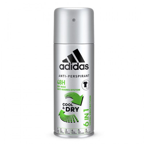 Adidas 阿迪達斯 6合1 男士止汗噴霧 150ml
