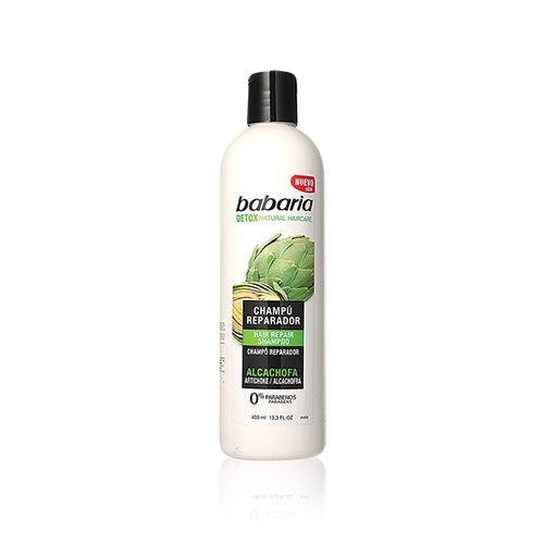 Babaria 洋薊排毒活髮洗髮露(修復受損秀髮) 400ml