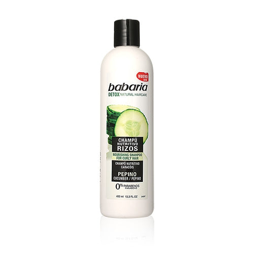 Babaria 黃瓜排毒活髮洗髮露(滋養鬈曲秀髮) 400ml
