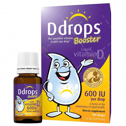 BABY DDROPS Baby Ddrops Booster 維他命D3滴劑 2.8ml