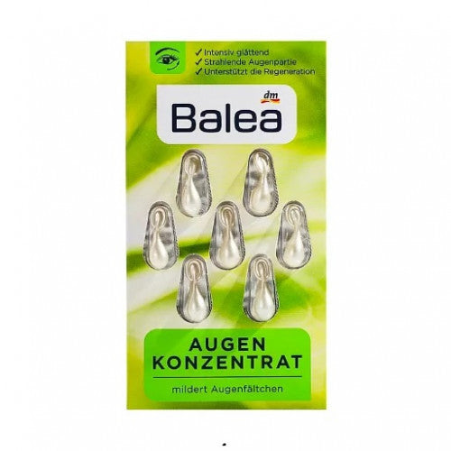 Balea 芭樂雅 綠茶眼部去皺精華膠囊 7pcs