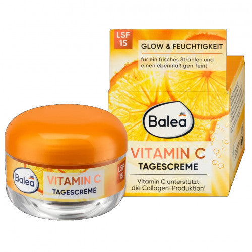 Balea 芭樂雅 維他命C美白亮膚日霜 SPF15 50ml
