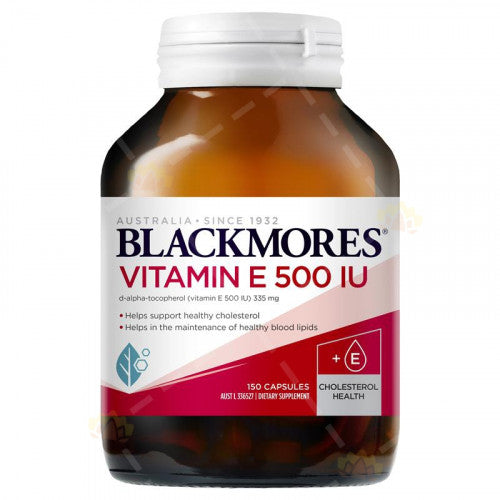 Blackmores 【預訂】500IU維生素E軟膠囊 150 Capsules