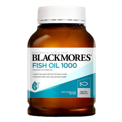Blackmores 原味深海魚油丸1000mg 400pc