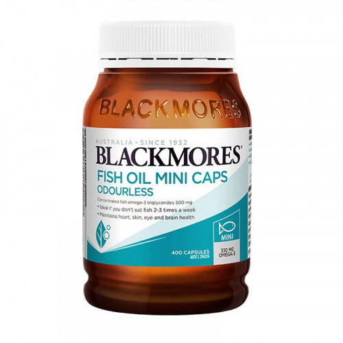 Blackmores 【預訂】迷你無味魚油 400 Capsules