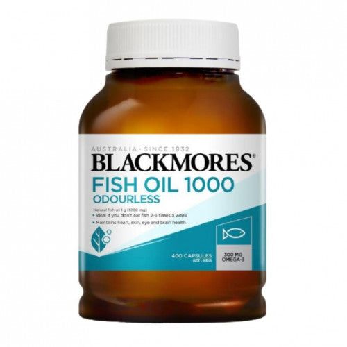 Blackmores 無腥味 深海魚油丸1000mg 400 Capsules