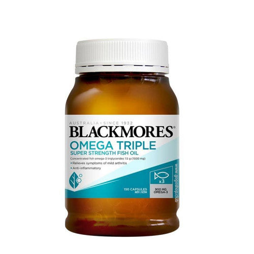 Blackmores 無腥味三倍濃縮深海魚油 150粒