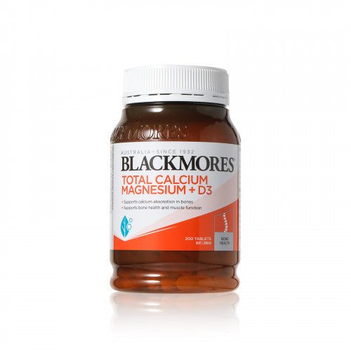 Blackmores 活性鈣片D3+鎂配方 200pcs