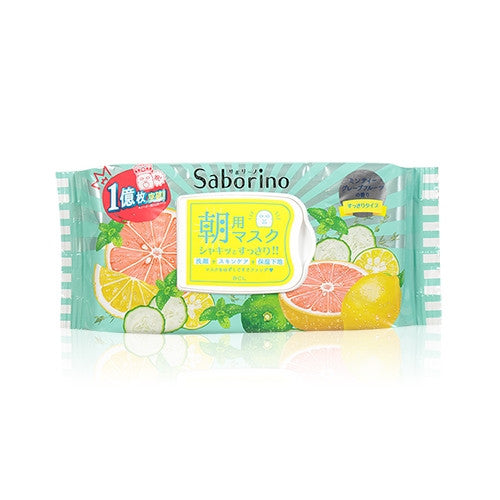 BCL Saborino  早安面膜 (清爽型) #檸檬葡萄柚 32pcs