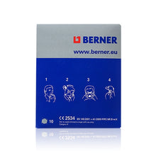 將圖片載入圖庫檢視器 BERNER 德國FFP2防護級別口罩 10pcs

