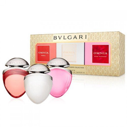 Bvlgari 寶格麗 The Omnia Jewel Charms Collection 女士迷你香水套裝 15mlx3pcs