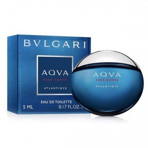 Bvlgari 寶格麗 AQVA ATLANTIQVE 勁藍水能量 迷你男裝淡香水 5ml/0.17oz