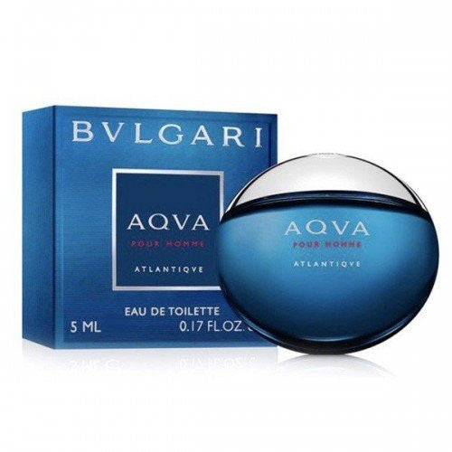 Bvlgari 寶格麗 AQVA ATLANTIQVE 勁藍水能量 迷你男裝淡香水 5ml/0.17oz