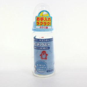 Chu Chu 耐熱玻璃製奶瓶 (附矽膠奶嘴) 150ml