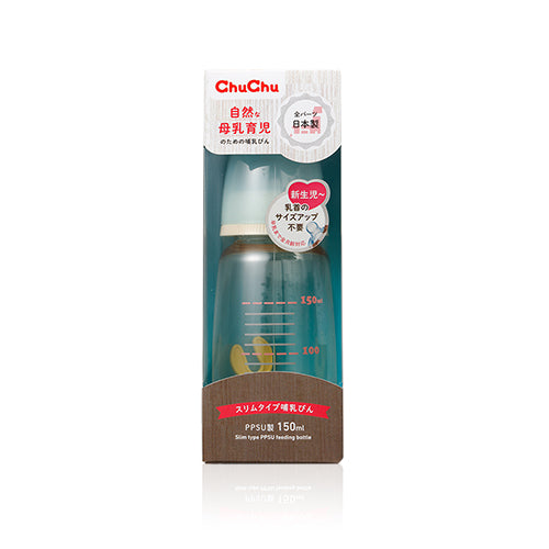 Chu Chu PPSU製奶瓶150ml(附矽膠十字奶嘴) 1pc