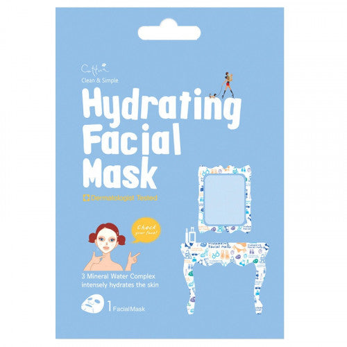 Cettua Clean & Simple Hydrating Facial Mask 12pcs