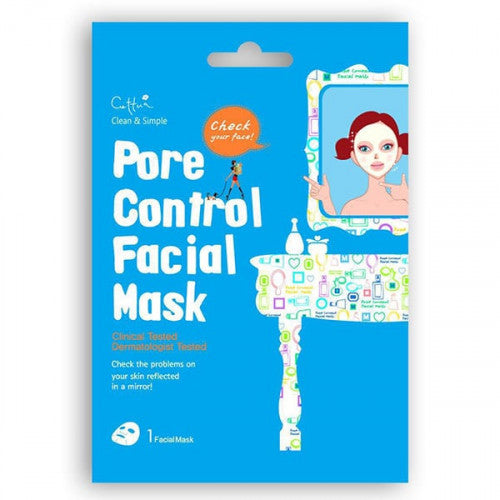 Cettua Clean & Simple Pore Control Facial Mask 12pcs