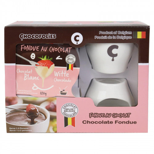 Chocofolie 巧可福來 Chocofolie 比利時朱古力火鍋 - 白朱古力 (禮盒裝) 120g