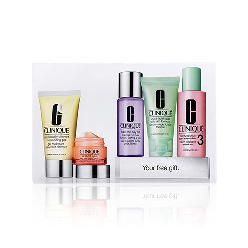 Clinique 倩碧 護膚套裝 30ml+60ml+50ml+50ml+15ml
