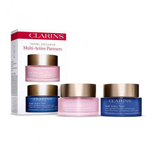 Clarins 嬌韻詩 多元活膚日夜霜套裝 50ml