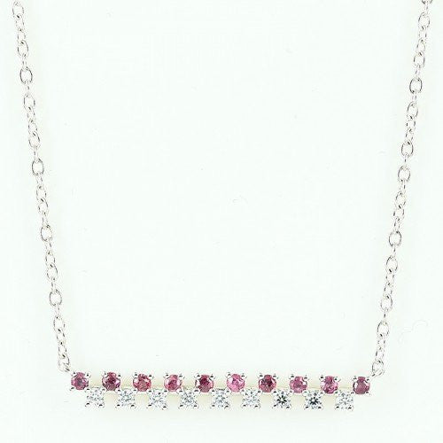 Coronet 冠玲瓏 SS925純銀鋯石直條項鍊 1pc