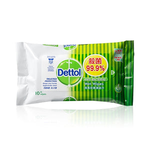 Dettol 滴露 殺菌99.9% 滴露濕紙巾 10pcs