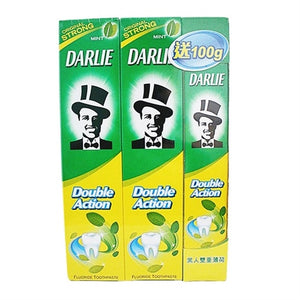 Darlie 黑人 原味清涼薄荷套裝 (加送100g) 250g x2