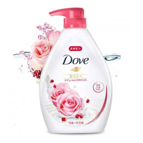 Dove 多芬 玫瑰水嫩沐浴乳 1000ml