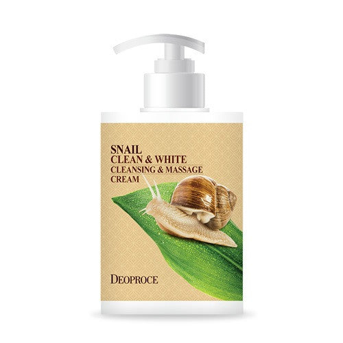 Deoproce 蝸牛亮白潔面按摩霜 430ml